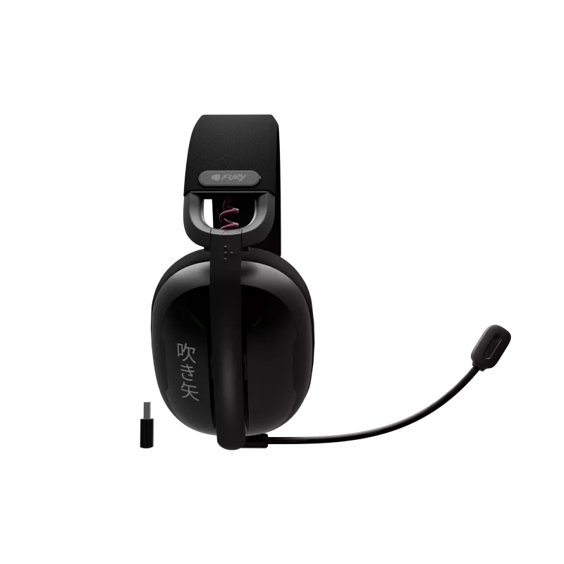 Genesis Fury Fukiya F6 mängupeakomplekt | Bluetooth | Üle kõrva | Mikrofon | Juhtmevaba | Must