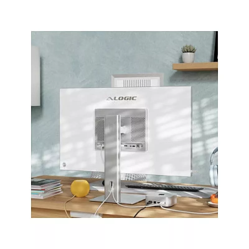 Alogic ASPEKT 32 UHD Gloss Docking Monitor Space Grey