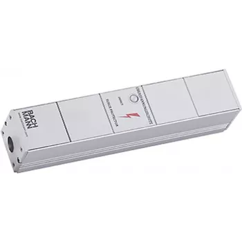 Bachmann Inline PDU Basic - liigpingekaitse (Rack - rack-mountable) - AC 230 V - Ühefaasiline - 1U - 1,0 m juhe (800.2548)