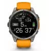 Garmin Fenix 8 3.56 cm (1.4) AMOLED 51 mm Digitaalne 454 x 454 pikslit Puuteekraan Titaan Wi-Fi GPS (satelliit)