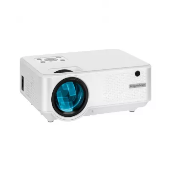 Standard throw projektor kruger & matz V-LED20 FullHD 1080p 1920x1080, LED, 1.4:1 throw, 15–150 tolli ekraan, Bluetooth, 3W kõlar