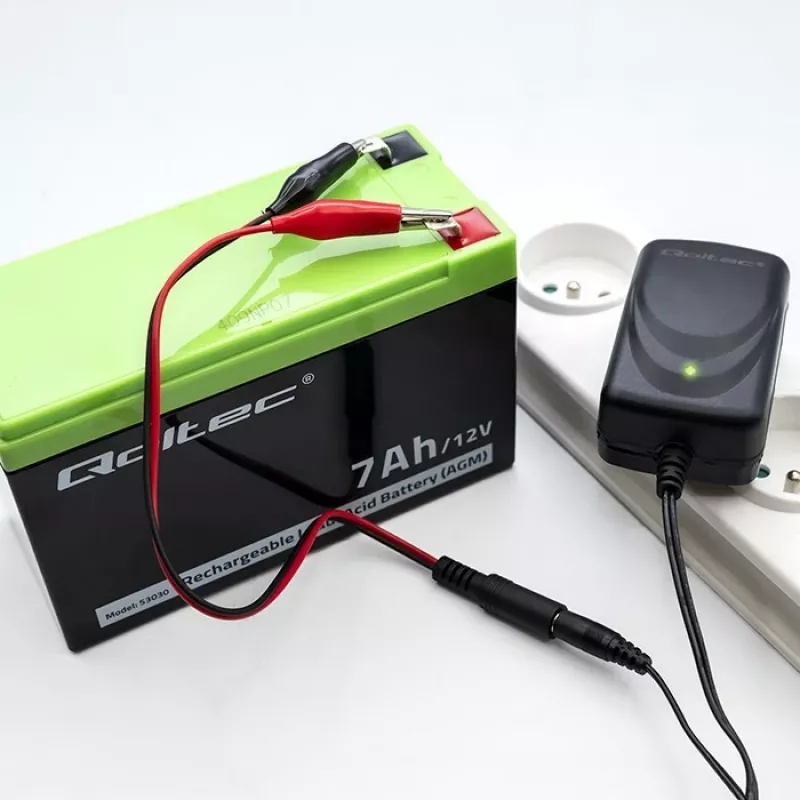 Aku laadija QOLTEC laadija AGM GEL STD 12V 1.5A