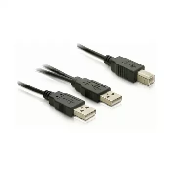 DELOCK kaabel USB 2.0 B -> USB-A toide + toide / andmed