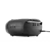 Raadiomängija JVC RC-E444B must, CD-mängija ja FM-tuuneriga