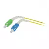 Synergy 21 LWL-1-Faser-Patchk. 1.5mtr.SC-SC APC 9/125u OS2 G657A2 AD 2mm flexible - Single- bzw. Monomode-Faser - 1,5 m