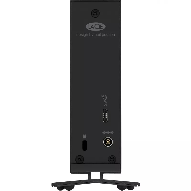 LaCie d2 Professional väline kõvaketas 10 TB 7200 RPM USB Type-C 3.2 Gen 1 (3.1 Gen 1) Must