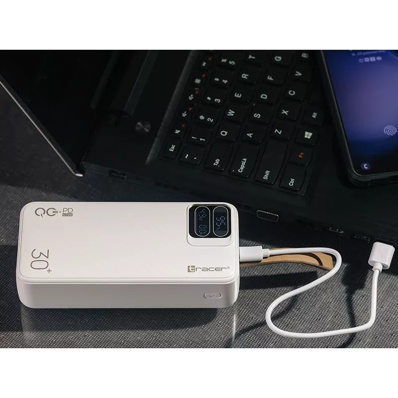 Tracer Blaze 30000 mAh 65 W, Valge