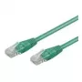 Wentronic Goobay CAT 6 paigalduskaabel, U/UTP, roheline, 1 m - CCA vasksegu (68440)