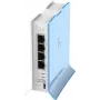 MikroTik | RB941-2nD-TC hAP Lite | Pääsupunkt | 802.11n | 2,4 GHz | 10/100 Mbit/s | Ethernet LAN (RJ-45) pordid 4 | MU-MiMO Jah | ei PoE