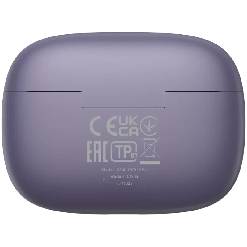 Canyon CNS-TWS10PL Kõrvaklapid ja peakomplekt True Wireless Stereo (TWS) kõrvasisesed kõned/muusika/sport/igapäevane kasutamine USB Type-C Bluetooth Violet (CNS-TWS10PL)