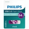 Philips FM64FD00B USB-mälupulk 64 GB USB Type-A 3.2 Gen 1 (3.1 Gen 1) lilla, valge