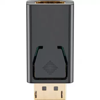 Wentronic Goobay DisplayPort-HDMI-adapter 1.1, HDMI standardpesa (tüüp A) - HDMI standardpesa (tüüp A) > DisplayPort-pistik (51719)