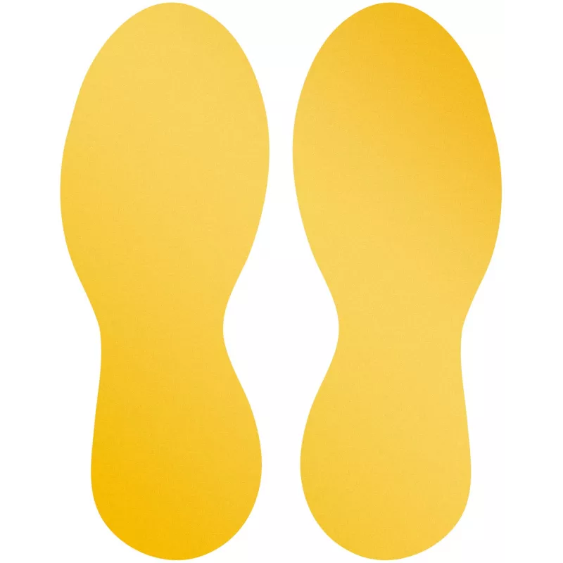 Isekleepuv silt Durable 104704 kollane
