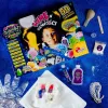 Teaduskomplekt Liscianigiochi Crazy Science Slime in the dark 304-PL89239 — pimedas helendava lima katsekomplekt