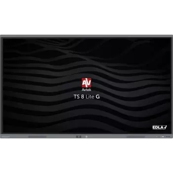 Interaktiivne 75-tolline AVTEK TS 8 Lite G 75 puuteekraan LED 4K 3840x2160, 420 cd/m², 50/32 puutepunkti, Android 14, 40 W kõlarid