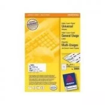 Isekleepuvad sildid Avery Universal 70x33,8mm 2400 tk