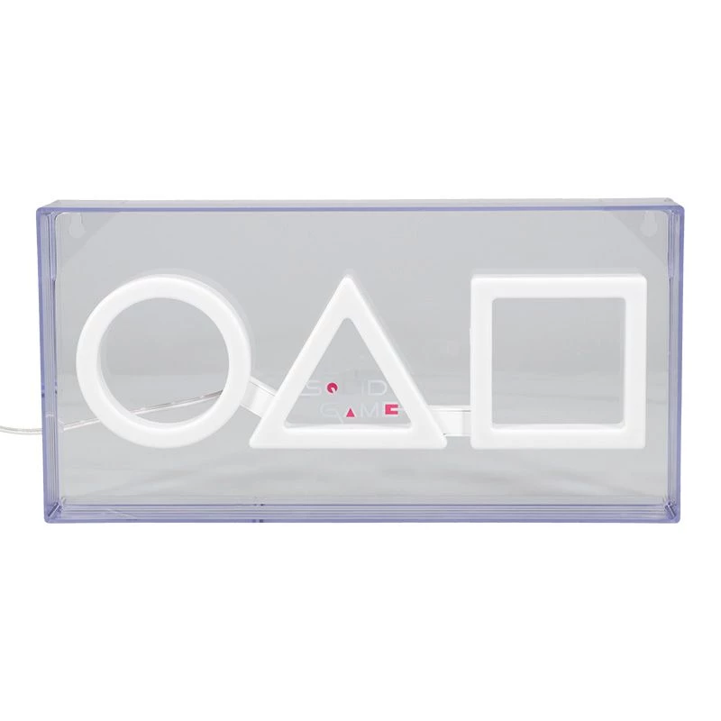 Laua- ja ripatslamp Paladone LED-neoonvalgusti Squid Game disain PP13775SG