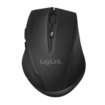Logilink juhtmevaba hiir BT5.0, ergonoomiline, must