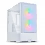 MidiTower arvutikorpus Lian Li LANCOOL 207 — valge, läbipaistev paneel, toetab ATX/MicroATX/MiniITX, ilma toiteplokita