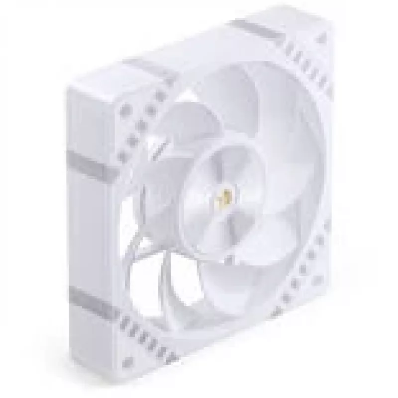 120 mm korpuseventilaator Jonsbo HF2-120 Valge — pööratud labadega, PWM, ARGB