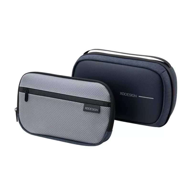 Hügieenikott XDDESIGN First-Class All-in-One Travel Organiser P706.3425, Granaatpunane, tõmblukk, 380 g, 17×27.5 cm väliskarp