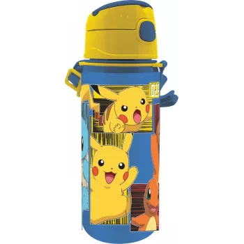 Alumiiniumpudel 600ml Pokemon