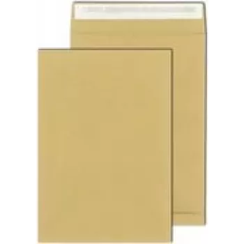 Postisaadetiste kott MAILmedia B4 pruun isekleepuv 140 g/m² 40 mm voldiga