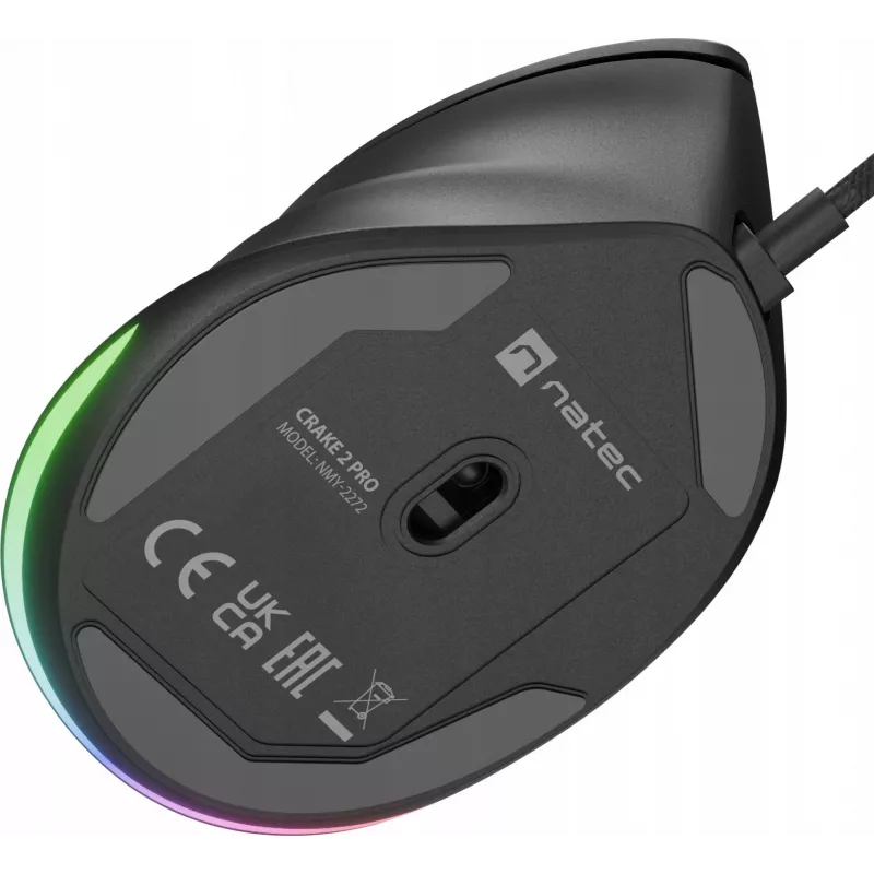 NATEC Crake 2 Pro hiir Universaalne Paremakäeline USB Type-A Optiline 12800 DPI