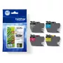 Brother LC422XLVALDR tindikassett 4 tk Originaal Suur (XL) tootlikus Must, Tsüaan, magenta, Kollane