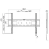 TV-kinnitus LogiLink BP0017, 177,8 cm (70 tolli), must
