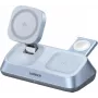 UGREEN MagFlow W711 3-in-1 magnetiline Qi2 25W juhtmevaba laualadija iPhone'ile, AirPodidele ja Apple Watchile, hõbedane