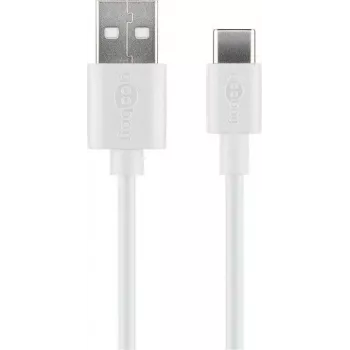 Wentronic 59126 0,5 m valge USB-A-USB-C-kaabel (isane-isane) (59126)