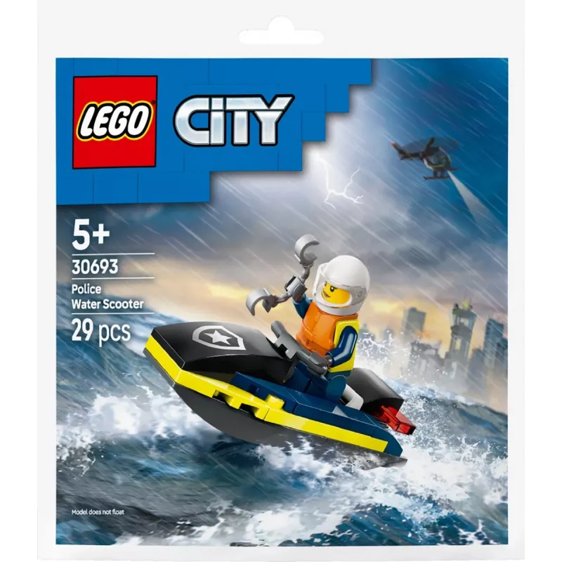 LEGO CITY 30693 Politsei Veetõukeratas