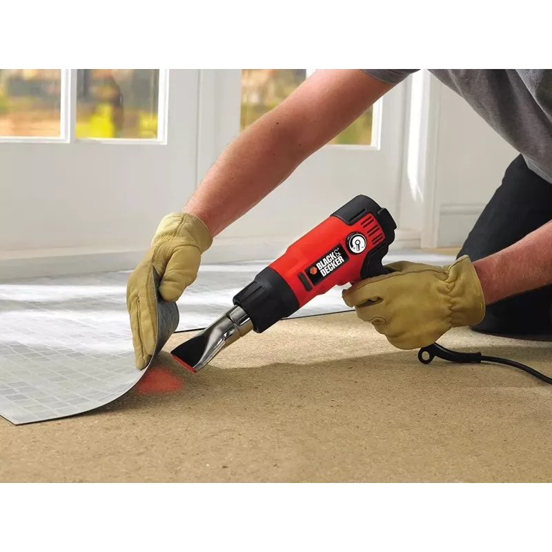 Kuumaõhupuhur Must & Decker KX2200K-QS — 2000 W, 720 l/min, kuni 645°C, püstolkäepide, 900 g