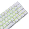Juhtmega mehaaniline klaviatuur White Shark Shinobi-2 (GK-004221) — sinised lülitid, valge, US paigutus