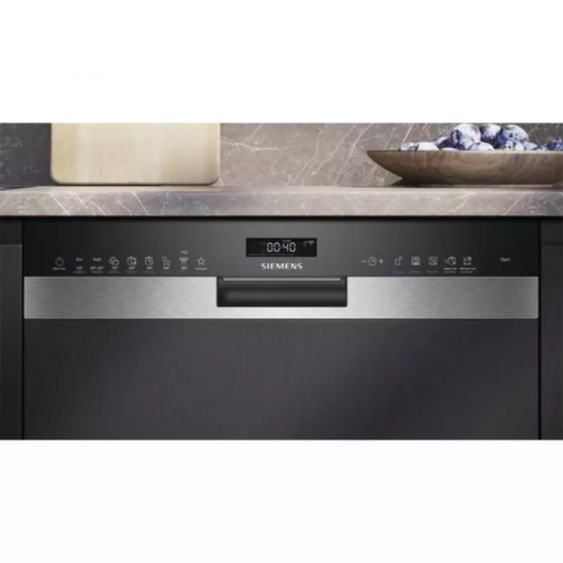 Siemens iQ500 SN55ES12CE nõudepesumasin, pooltäississeehitatav, 14 komplekti