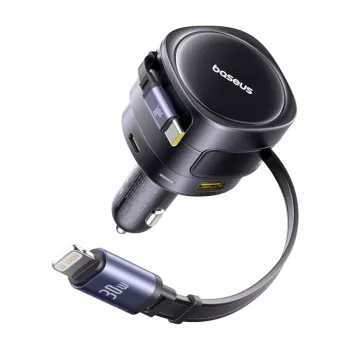 Akupanga laadija Baseus Enjoyment Max 90W USB-C, Lightning ja USB-A portidega