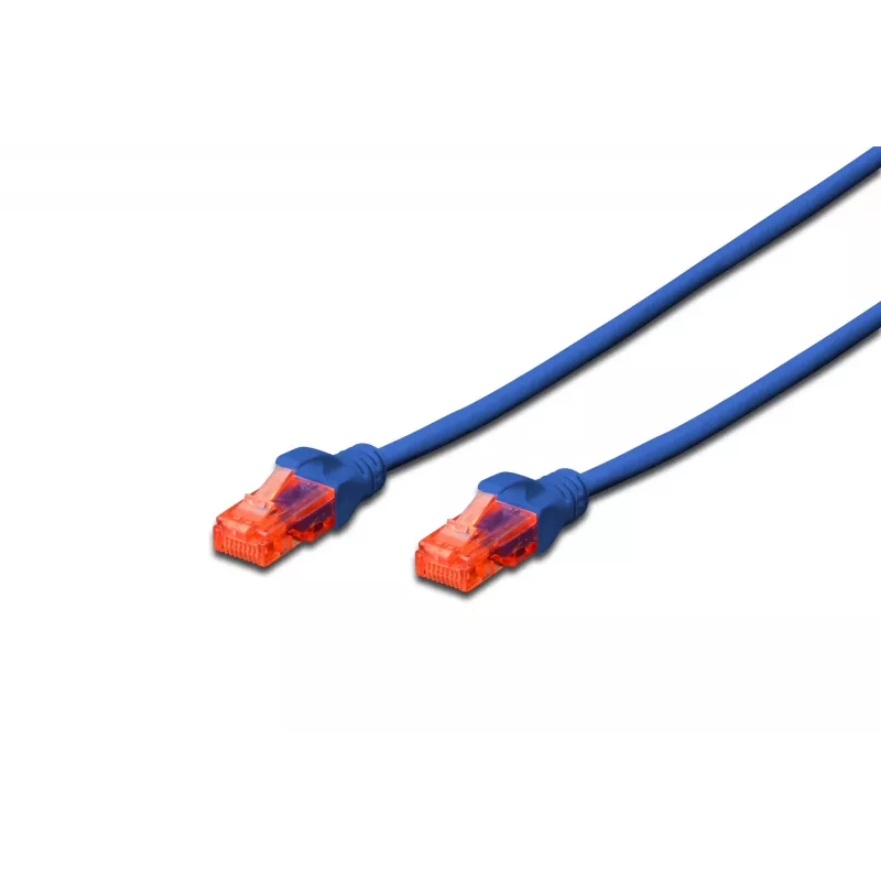 Võrgukaabel Digitus CAT 6 U/UTP RJ-45 Cat6 0,25 m Sinine