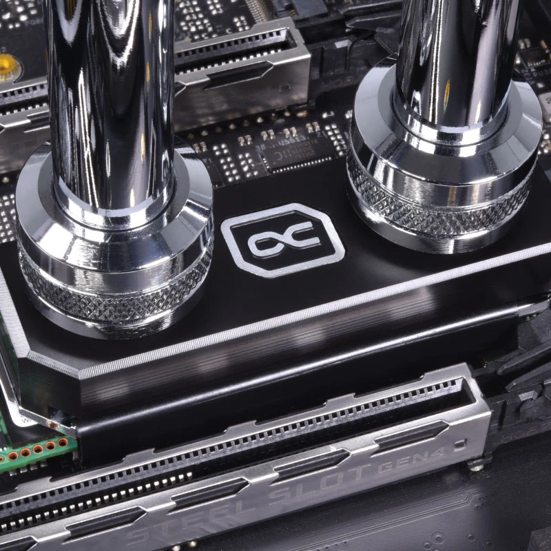 Alphacool HDX Apex M.2 2280 SSD vesijahuti, atsetaal
