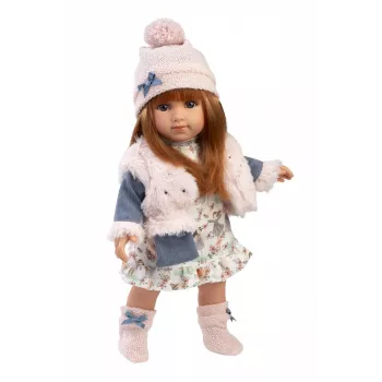 Nukk Llorens Nicole 35 cm — realistlikud näojooned, pehme keha, beebinukk