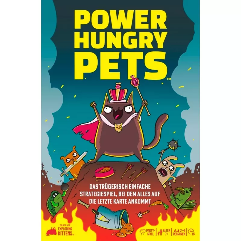 Power Hungry Pets, kaardimäng