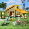 Lumibricks Farm Cheese House Building Set