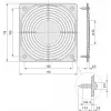 Schroff Fan Guard SNAP-IN Type (60225052)