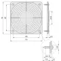 Schroff Fan Guard SNAP-IN Type (60225052)