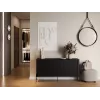 Cama VERA kummut 150x40x80 must matt