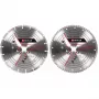 Teemantlõikeketta komplekt nurklihvijatele EINHELL 230×22,23×1,8 mm, turbo servaga, 2 tk