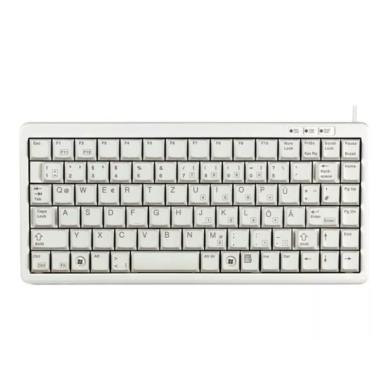 CHERRY Compact , Combo (USB + PS/2) klaviatuur Office USB + PS/2 QWERTY Hall