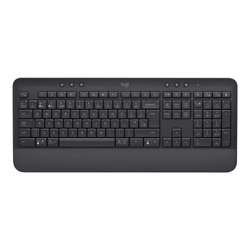 Logitech Signature - Klaviatuur - Juhtmevaba - Bluetooth 5,1 - QWERTY - Itaalia - Grafiit (920-010915)