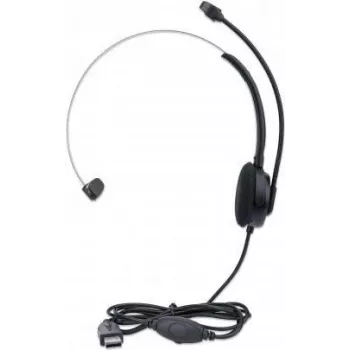 Manhattan Mono On-Ear Headset (USB), mikrofonivars (polsterdatud), jaemüügikarbis pakendatud, reguleeritav peavõru, juhtmeline helitugevuse reguleerimine, kõrvapadi, USB-A nii heli kui mikrofoni jaoks, kaabel 1,5 m, kolmeaastane garantii