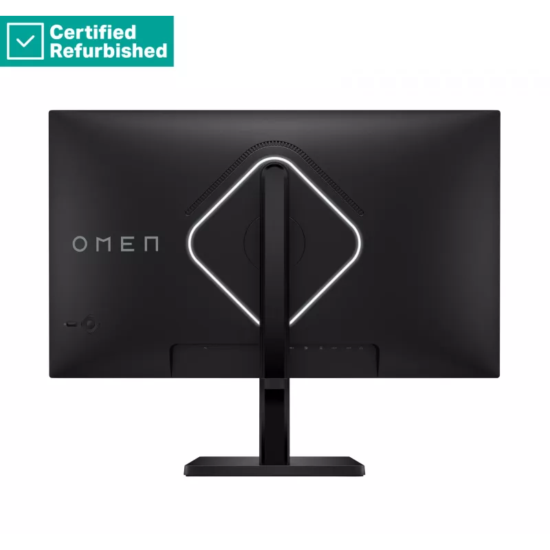 RENEW SILVER OMEN by HP 27qs QHD mängurimonitor - 27 2560x1440 QHD 400-nit 240Hz AG, IPS, 2x HDMI/DisplayPort, 2x USB-A, kõlarid, kõrgusreguleeritav/kallutatav/pööratav, 1 aasta